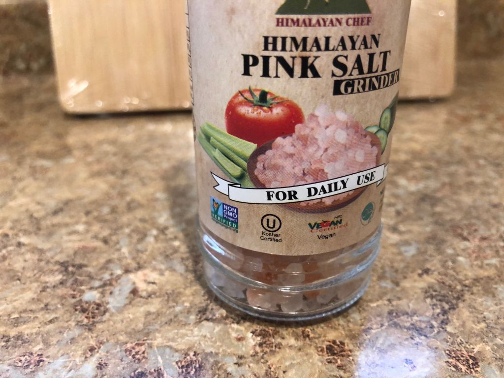 Himalayan Pink Salt at Dollar Store